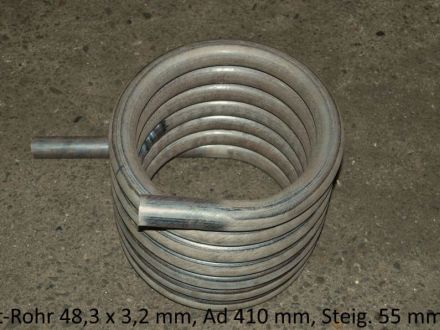 Rohrbiegerei CNC-Dornbiegen Spirale