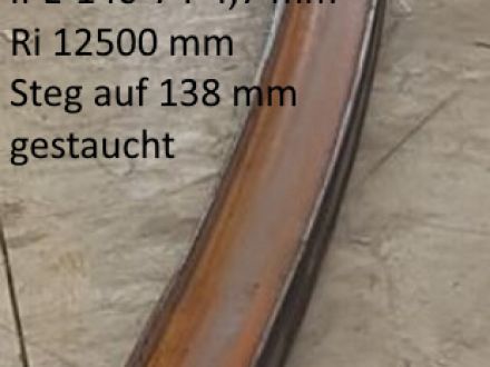Rohrbiegerei CNC-Dornbiegen IPE 140-74-4,7 mm
