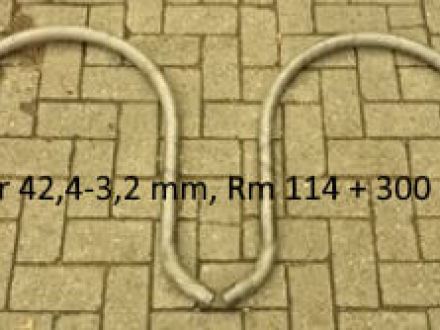 Rohrbiegerei CNC-Dornbiegen St-Rohr 42,4-3,2 mm