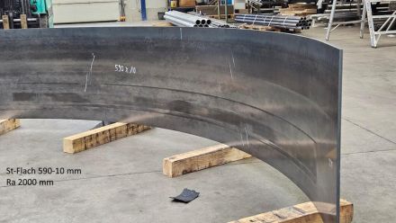 Rohrbiegerei CNC-Dornbiegen St-Flach 590-10 mm
