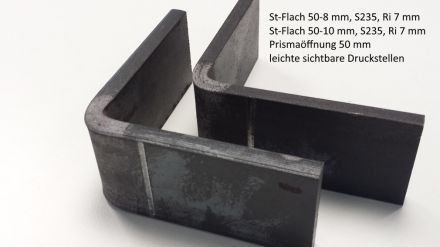 Rohrbiegerei CNC-Dornbiegen Flach 50-8 mm