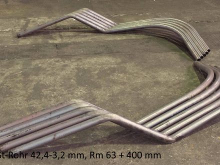 Rohrbiegerei CNC-Dornbiegen  St-Rohr 42,4 x 3,2 mm